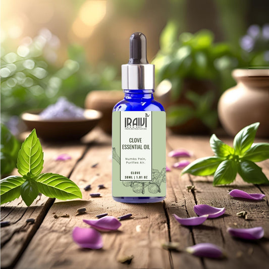 Clove Essential Oil Bottle – Iraivi Organics Pure Essential Oil