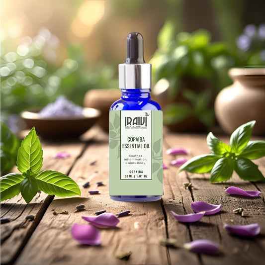 Copaiba Oil Bottle – Iraivi Organics Pure Essential Oil