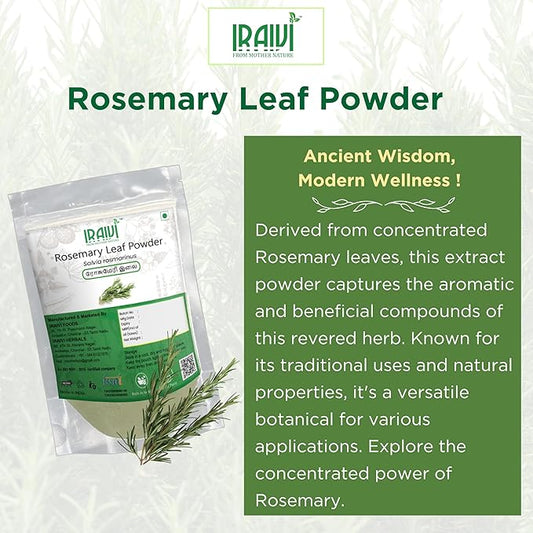 Rosemary Leaf Powder for Hair Growth – Iraivi Organics