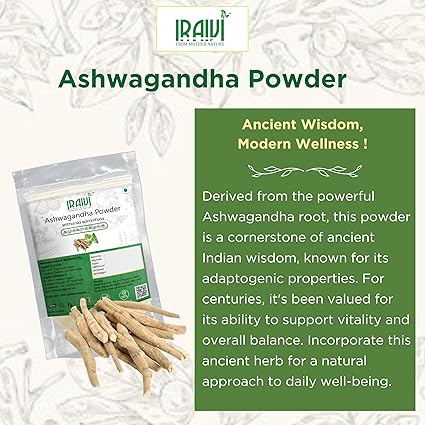 Iraivi Organic Ashwagandha Powder 100g – Amukkara Kizhangu