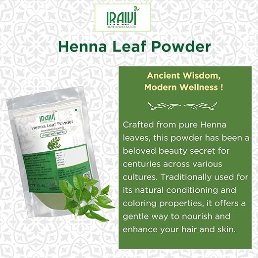 Henna Powder for Hair – Iraivi Organics