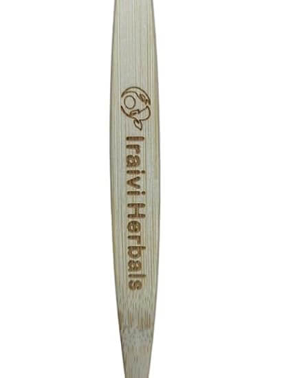 Iraivi Herbals Bamboo Toothbrush – Eco-Friendly Natural Toothbrush with Soft Bristles
