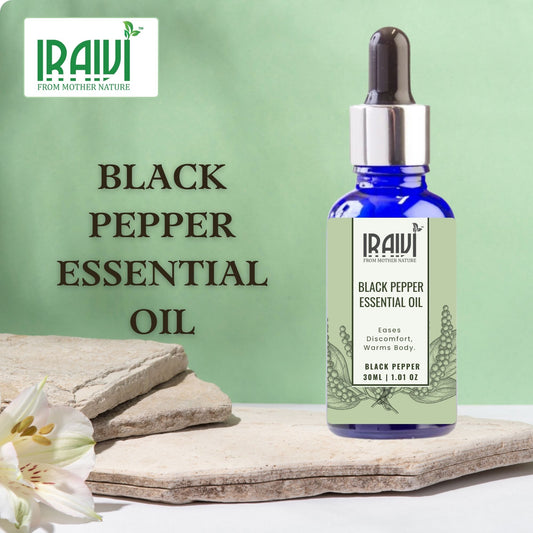 Black Pepper Essential Oil Bottle – Iraivi Organics Pure Essential Oil
