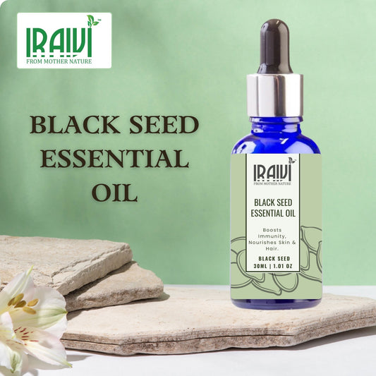 Black Seed Essential Oil Bottle – Iraivi Organics Pure Essential Oil