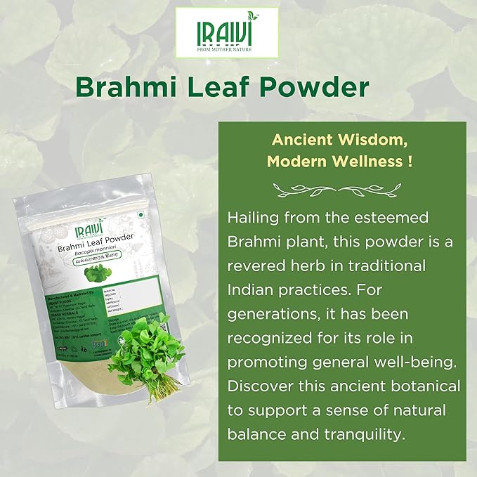 Vallarai Leaf Powder Natural Cognitive Supplement