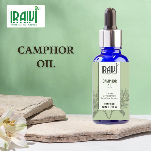 Camphor Oil Bottle – Iraivi Organics Pure Essential Oil