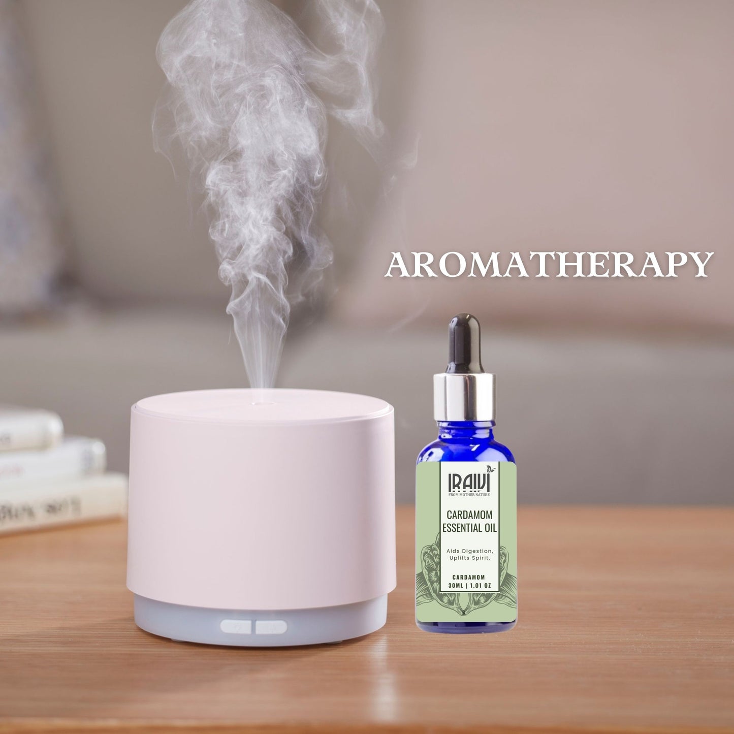 Cardamon Essential Oil Bottle – Iraivi Organics Pure Essential Oil