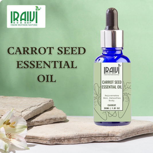 Carrot Seed Essential Oil Bottle – Iraivi Organics Pure Essential Oil