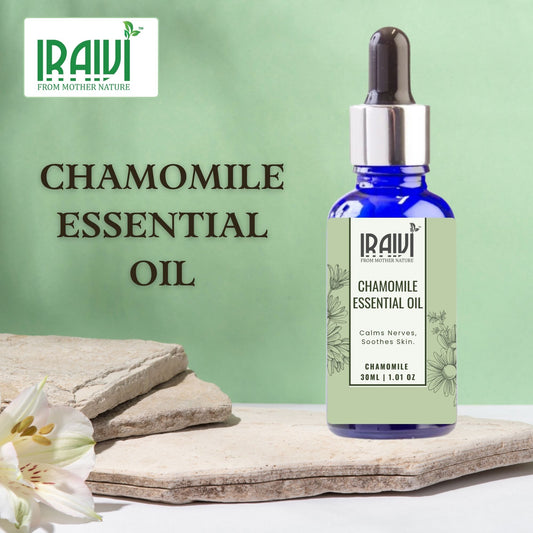 Chamomile Essential Oil Bottle – Iraivi Organics Pure Essential Oil