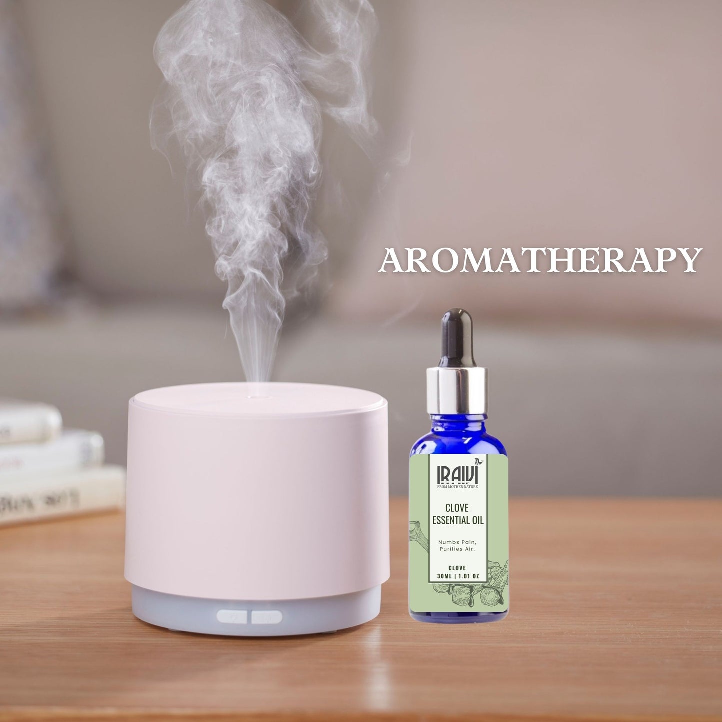 Clove Essential Oil Bottle – Iraivi Organics Pure Essential Oil