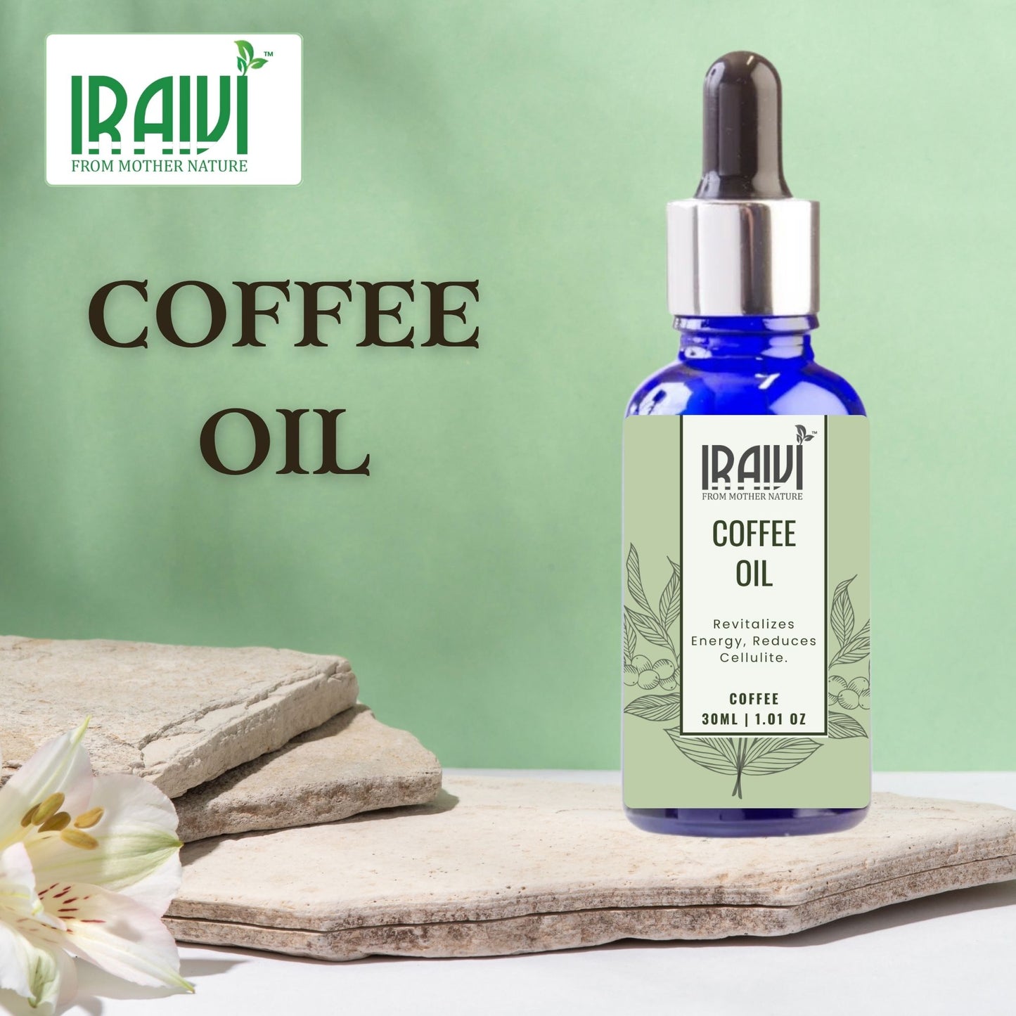 Coffee Oil Bottle – Iraivi Organics Pure Essential Oil