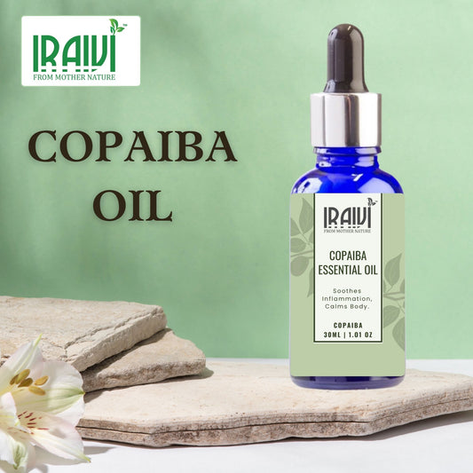 Copaiba Oil Bottle – Iraivi Organics Pure Essential Oil