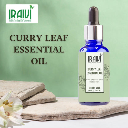 Curry Leaf Essential Oil Bottle – Iraivi Organics Pure Essential Oil