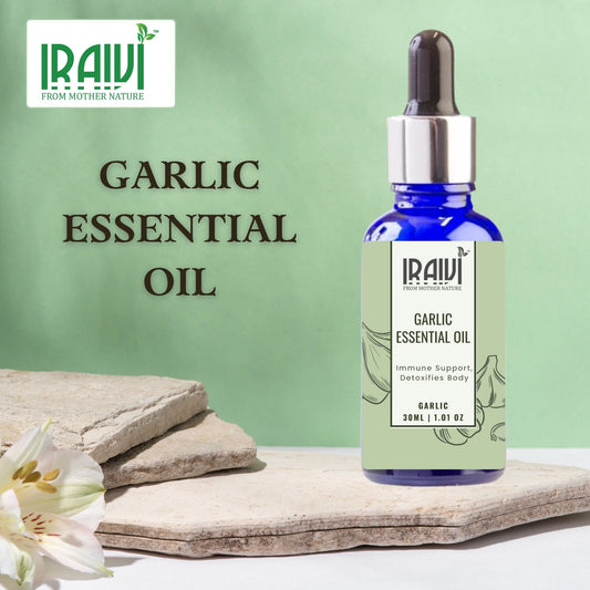 Garlic Essential Oil Bottle – Iraivi Organics Pure Essential Oil