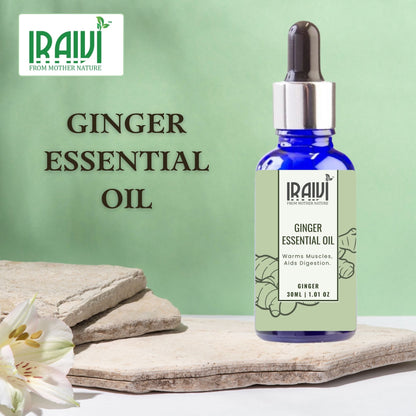 Ginger Essential Oil Bottle – Iraivi Organics Pure Essential Oil