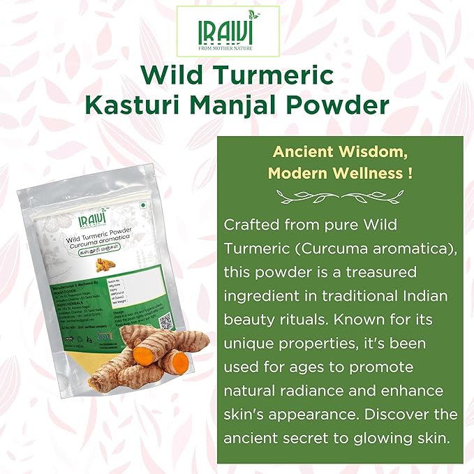 Wild Turmeric Powder for Skin – Iraivi Herbals