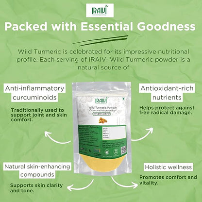 Wild Turmeric Powder for Skin – Iraivi Herbals
