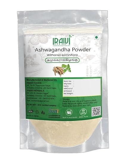 Iraivi Organic Ashwagandha Powder 100g – Amukkara Kizhangu