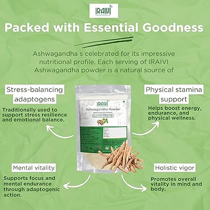 Iraivi Organic Ashwagandha Powder 100g – Amukkara Kizhangu