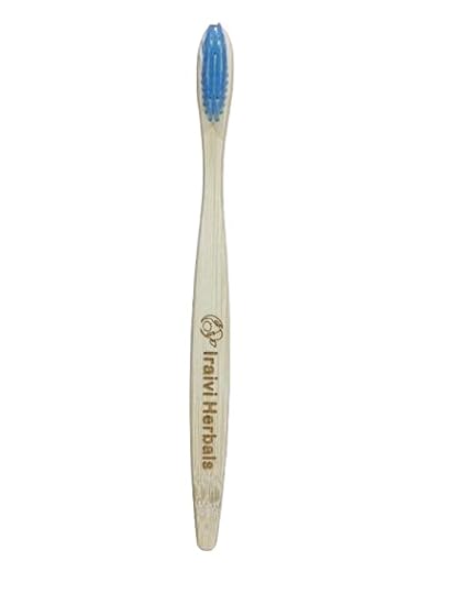 Iraivi Herbals Bamboo Toothbrush – Eco-Friendly Natural Toothbrush with Soft Bristles
