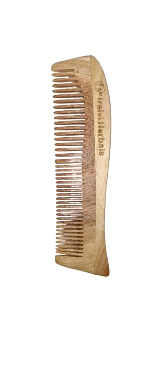 Iraivi Neem Comb Kit – Oil-Treated Wooden Combs for Hair Growth & Scalp Care (Pack of 4)
